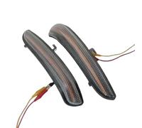 Indicatore Direzione LED Dinamico Sequenziale per Citroen C3 2016-2025, 2 Pezzi Specchietto Retrovisore Lampeggiante Luce a Scorrimento,Blackened