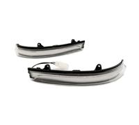 Indicatore Direzione LED per Volkswagen Voyage G6 G7 2012-2021 - 2 Pezzi Specchietto Retrovisore Luci Dinamiche Sequenziali Lampeggiante Luce,Transparent