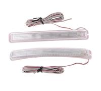 INDICATORE DIREZIONE Per 2 Pezzi/coppia Di Indicatori Di Direzione Per Specchietto Retrovisore Automatico FPC Universali Gialli 9 SMD Con Luce Ambra Lampeggiante Morbida FRECCIA SPECCHIETTO LATERALE