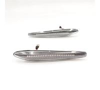 Indicatore Direzione Per Alfa Per Romeo 159 Sportwagon Boera Spider Tipo 939 1 Set Posizione Dinamiche LED Indicatori Direzione Freccia Specchietto(Clear Shell)