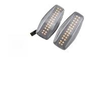 Indicatore Direzione Per Hyundai Elantra Per Getz Per Sonata Per XG Per Terracan Per Tucson Per Kia LED Dinamico Indicatori Direzione Luce Indicatore Laterale Ripetitore Luce Segnalazione(White)