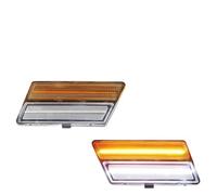 Indicatore Direzione Per Il 1980 1981 E 1982 Per Corvette Per C3 2 Pezzi Posizione Laterale Anteriore Segnalazione Segnalazione Svolta Con LED Dinamico Freccia Specchietto(Amber Lens Amber)
