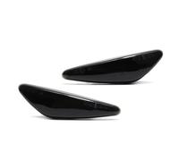 Indicatore Direzione per Lafesta per Highway Star per Fiat 124 per Spider 2011-2020 Indicatore Direzione Dinamico A Luce Lampeggiante Posizione Laterale Frecce Dinamiche(Super Quality Black)