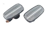 Indicatore Direzione Per Toyota Per Prius Per Kluger Wish Per Land Per Cruiser 200 Prado 120 Per RAV4 Altezza Per Lexus IS300 Dinamiche LED Luci Posizione Laterali Freccia Specchietto(Crystal white)