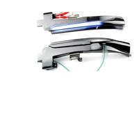 Indicatore Direzione Per Volvo Per S60 CC II Per S80 II Per V40 CC 40 II Per V60 CC Per V70 2X LED Sequential Dynamic Side Mirror Light Lamp Freccia Specchietto(Blue-Yellow)