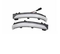Indicatore Direzione PER VW PER GOL PER Saveiro PER Voyage FOX UP Specchietto Laterale Indicatore Direzione Sequenziale 2 Pezzi Direzione Dinamica A LED Freccia Specchietto(White)