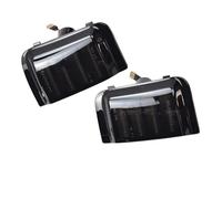Indicatore Direzione Retrovisore Per Fiat Per Ducato Per Citroen Jumper Relay Per Peugeot Boxer RAM Promaster Luci Direzione Laterali A LED Dinamiche Color Ambra(Smoked Black)