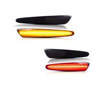 Indicatore Direzione Specchietto Per Chevrolet Per Corvette C6 2005-2013 Luce Posizione Laterale A Completa Anteriore Posteriore Ambra Rossa Indicatore Direzione Automatico Freccia Retrovisore(4pcs Am