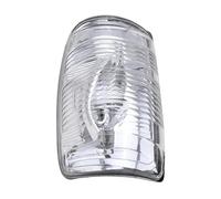 Indicatore direzione sullo specchietto retrovisore Copertura Bianca Indicatori Direzione Specchietto Retrovisore Indicatore Luminoso Senza Lampadine Per Ford Per Transit MK8 2014-2019(Light Left)