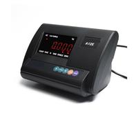 Indicatore display LCD for celle di carico ad alta precisione A12E for sistemi di controllo del display di pesatura della bilancia da pavimento a piattaforma Dati affidabili
