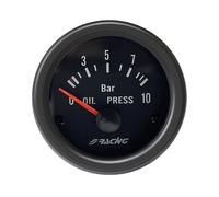 Manometro Strumento STRUMENTI BLACK LINE PRESSIONE OLIO SIMONI RACING OP/B 52mm