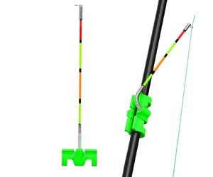 Indicatore esca per canna da pesca - Morsetto ad alta sensibilità resistente alle intemperie e impermeabile - Indicatori esca per pesca di fondo e controllo del flusso, per adulti, famiglia, amici