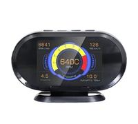 Indicatore HUD For Auto OBD2 Computer Di Bordo Head Up Display Allarme Di Sicurezza Digitale Scanner OBD Visualizza Tutti I Dati Del Motore Delauto