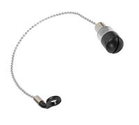 Indicatore Karp Bite accessori da pesca con catena morbida, ABS e acciaio inossidabile promemoria segnale di pesca per la pesca notturna, forniture con accessori per cambio (bianco)