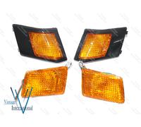 Indicatore Lampeggiante Anteriore & Posteriore Set Di 4 Unità Per Bajaj Chetak