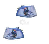 Indicatore Lampeggiatore Frontale Set per Volvo S40 Anno Fab. 00->> Trasparente
