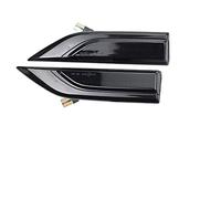 Indicatore laterale dinamico Parafango Indicatore di direzione Lampada 2016 2017 2018 2019 for Volkswagen T6 Transporter Multivan Caddy(Dynamic Smoked Black)