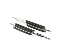 indicatore laterale Indicatori di direzione per BMW Serie 3 E90 berlina 4D E91 station wagon Plug&Play Dynamic Side Marker Lamp Frecce Laterali auto(Smoky-black)