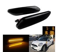 Indicatore Laterale LED Dinamico Con Lente Nera Per Mini Countryman R60 R61