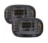 Indicatore Laterale Luci Cristallo Nero Fumè Per Toyota Land Cruiser 98-00