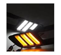 Indicatore Laterale Per Focus 3 MK3 2015-2018 DRL Copertura Fendinebbia Gialla Funzione Indicatore Direzione 1 Set Luci Diurne A LED Per Auto(bianca)