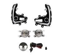 Indicatore Laterale Per T&oyota Per Yaris Per Vios 2020-2022 Relè Segnale Di Svolta Dinamico Giallo DRL Luce Diurna A LED 2 Pezzi(DRL White fog set)