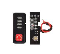 Indicatore LED di carica della batteria del trapano elettrico.