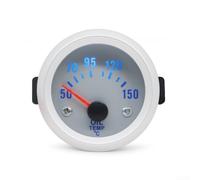 Indicatore LED per auto, 52 mm, progettato per sistemi da 12 V per misurare pressione turbo, vuoto, temperatura dell'acqua, temperatura e tensione dell'olio (temperatura dell'olio)