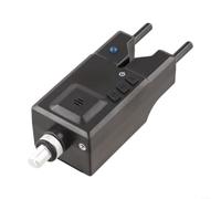Indicatore LED per pesca alla carpa, con volume regolabile e sensibilità per pesca notturna, colore nero