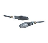 PROTECH RC-20 indicatore LED anteriore destro/posteriore sinistro / Ambito di consegna: 1 pezzo di plastica nera, nero