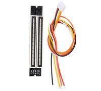 Indicatore Livello Audio, Doppio Display 12 Segmenti con AGC e Regolazione Luce, Misuratore Stereo per DJ, Studi Registrazione, Home Studio, Audiofili