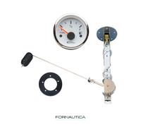 INDICATORE LIVELLO CARBURANTE KIT COMPLETO CON GALLEGGIANTE SERBATOIO REGOLABILE