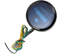 Indicatore Livello Olio LED 12v ABS Nero per Auto | Display Grafico Blu, Letture Precise, Montaggio su Pannello, Anello Posteriore Incluso per Controlli Manutenzione
