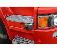Indicatore Luce Cornice Finitura 2pc Per Scania P,G, R Series Pre 2009 Cromo