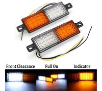 Indicatore Luce Luci Evidenziatore Parco Lato Universale 12V-24V 167mm 57mm 22mm
