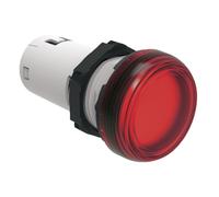 Indicatore luminoso Lovato monoblocco a LED Rosso LED 230V LPMLM4