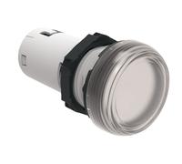 Indicatore luminoso Lovato monoblocco a LED Trasparente LED 230V LPMLM7