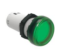Indicatore luminoso Lovato monoblocco a LED Verde LED 24V LPMLB3