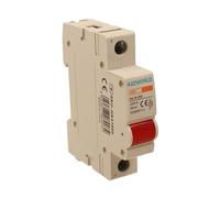 Indicatore Luminoso Modulare, Lampada Led Spia Rosso, AC 230V Per Monofase, Occupa 1 Modulo DIN, Luce Segnalazione Presenza Da Quadro Elettrico