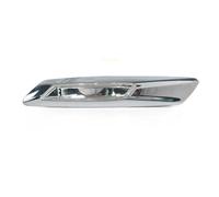 Indicatore Luminoso Per BMW Serie 5 F10 F11 2010-2017 Accessori Indicatori Di Direzione Per Auto Luce Di Posizione Laterale Anteriore Nero Brillante 63137154168 Indicatori Specchio Lateral(Silver Righ