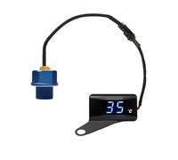 Indicatore Marcia Misuratore Dell'olio Della Temperatura Del Motociclo Scooter Adattatore Termometro Per NMAX XMAX CB400 CB500X Con Supporto Sinistro