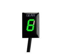 Indicatore Marcia Motociclo Display Velocità Livello 1-6 Per Shiver 750 Per RSV Per Mille Per Tuono Per RS 125 Per RSV4 Per SL1000 Per Falco Cambio Leva Monitor(Green)