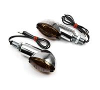Indicatore Paio Occhio Gatto Colorato 20 MM Cromo Tourer per BMW Ducati Yamaha