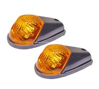 Indicatore Paio per Anteriore e Posteriore di Plastica Nero per Molti Veicoli