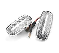 Indicatore Per A2 Per A3 8L Per A4 B5 Per A6 4B C5 Per A8 4D TT 8N 2 Pezzi LED Luce Di Direzione Laterale Dinamica Luce Lampeggiante In Movimento Indicatore Di Direzione(Dynamic Crystal Type)