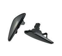 Indicatore Per Fiat 124 Per Spider Per Lafesta Per Highway Star 2 Luci Di Segnalazione Laterali Dinamiche A LED Per Auto Indicatore Di Direzione(Dynamic Smoked pair)