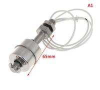 Indicatore per interruttore galleggiante argento acciaio verticale 0,5