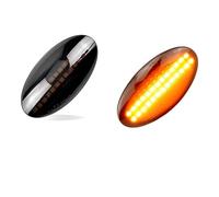 Indicatore Per Opel Per Vauxhall Per Agila 2008-2025 Mk2 2 Pezzi Luci Di Direzione Laterali A LED Dinamiche Luci Per Auto Indicatore Di Direzione(Dynamic Smoked)