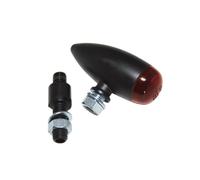 HighSIDER LED coda coda MICRO-BULLET, nero, rosso, nero
