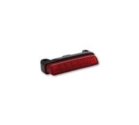 HIGHSIDER smart Mini LED Fanale Posteriore Nero Omologato E (1pz), nero